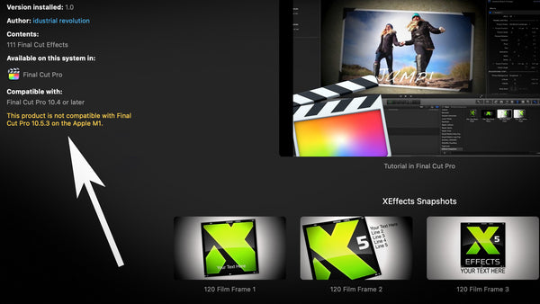 Why Do Some of My Final Cut Pro Plugins Still Say They Won't Run on Apple Silicon?