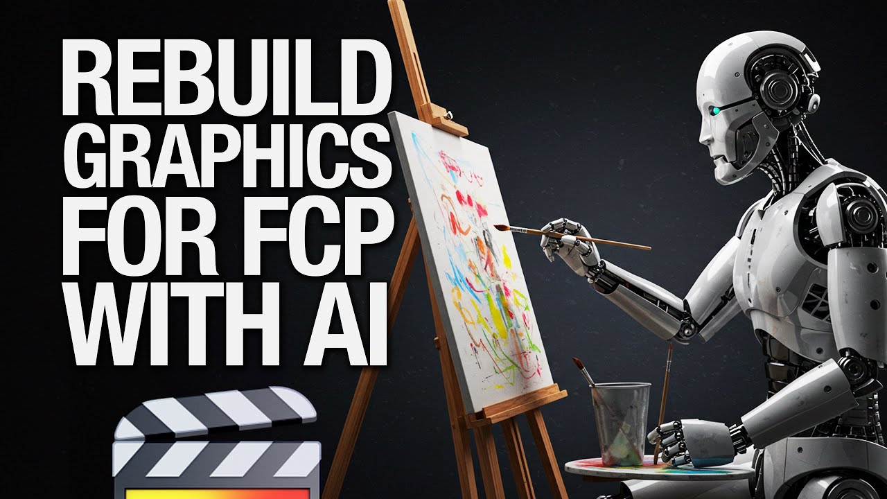 Rough Graphic to Finished Final Cut Pro Template in Under 5 Minutes Using AI!