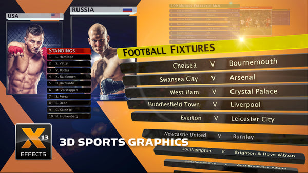New Plugins for Final Cut Pro X - XEffects 3D Sports Graphics