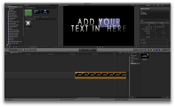 XEffects Movie Promo 1