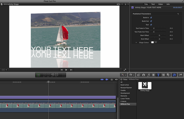 XEffects Infinity Stage