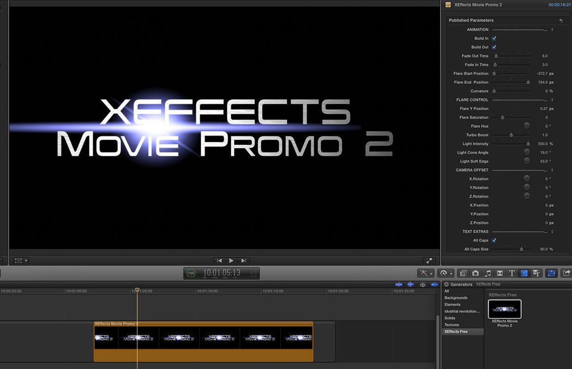 XEffects Movie Promo 2