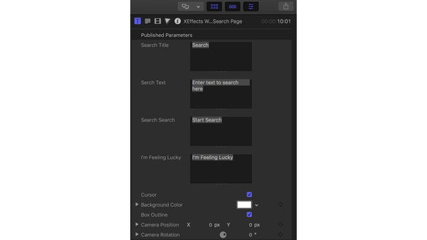 Free FCPX plugin web page google search X20 Final Cut Pro x