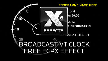 XEffects Broadcast VT Clock