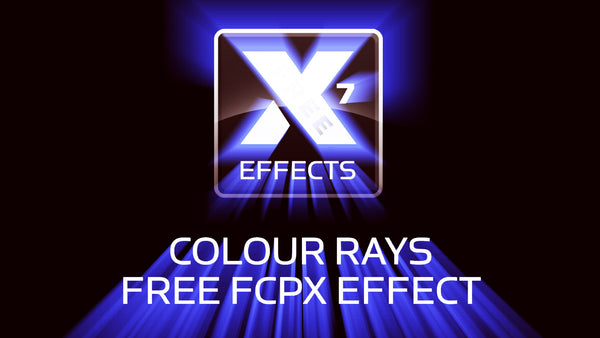 Free XEffects Colour Rays Effect Plugin for Final Cut Pro - Idustrial ...