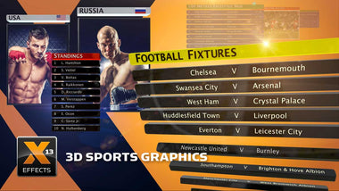 XEffects 3D Sports Graphics